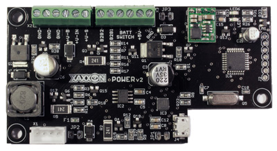 Xaxxon POWER v2 battery charging and power management PCB