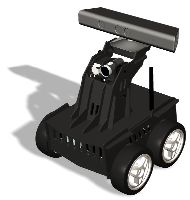 kinect oculus prime mobile robot SLAM